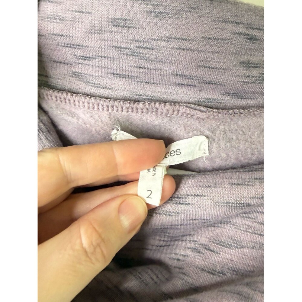 Maurice’s size 2 purple long sleeve sweater - Picture 2 of 3